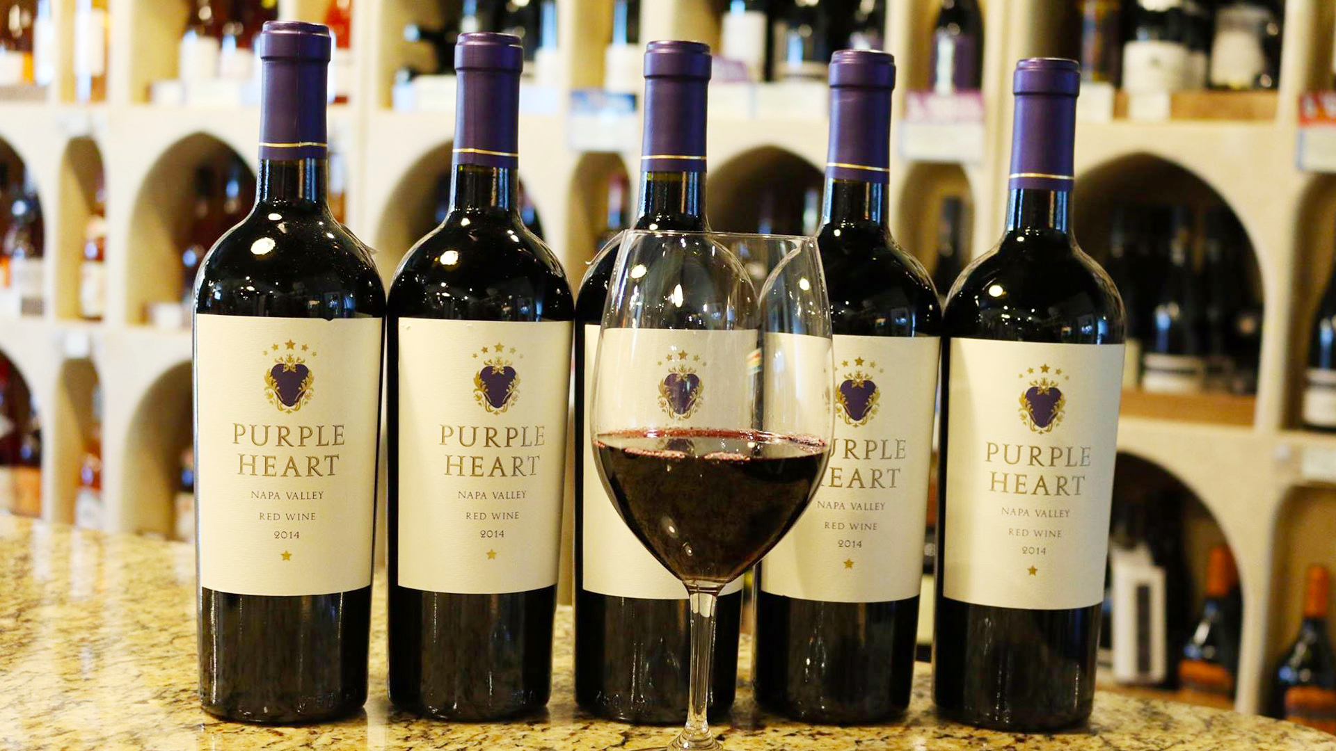 Purple Heart Foundation Fundraiser with Purple Heart Wines